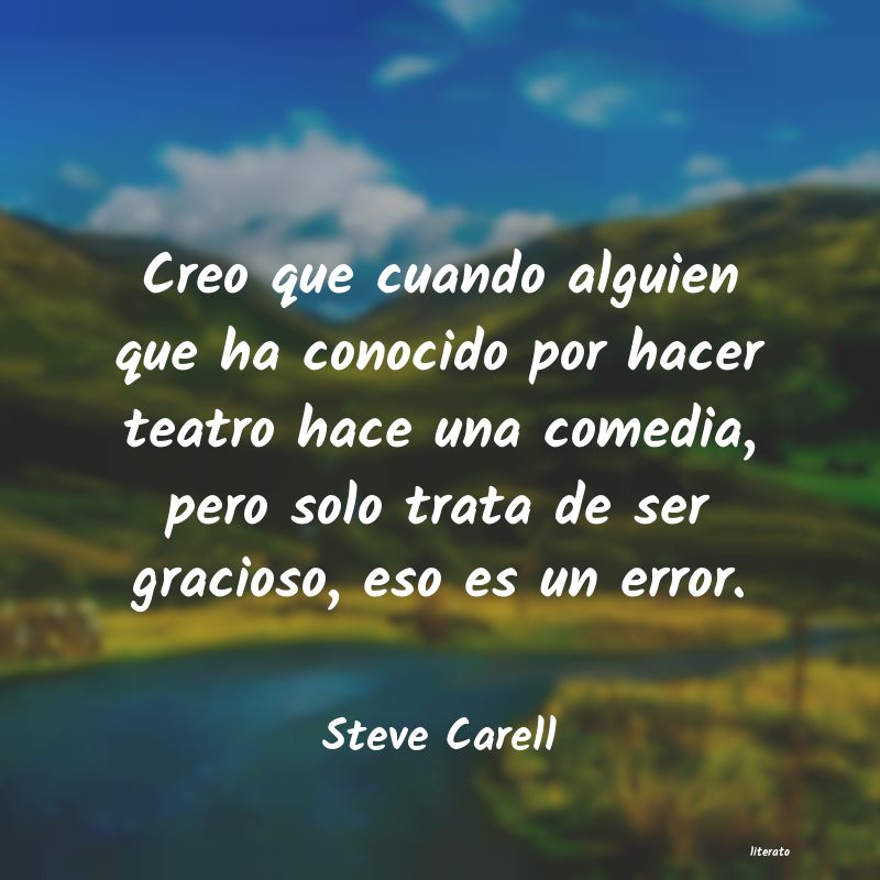 Frases de Steve Carell