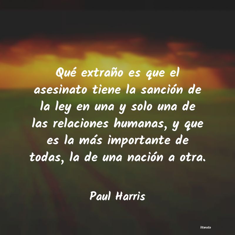 frases de Paul Harris