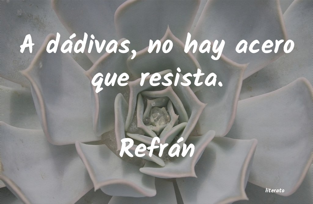 Frases de Refrán