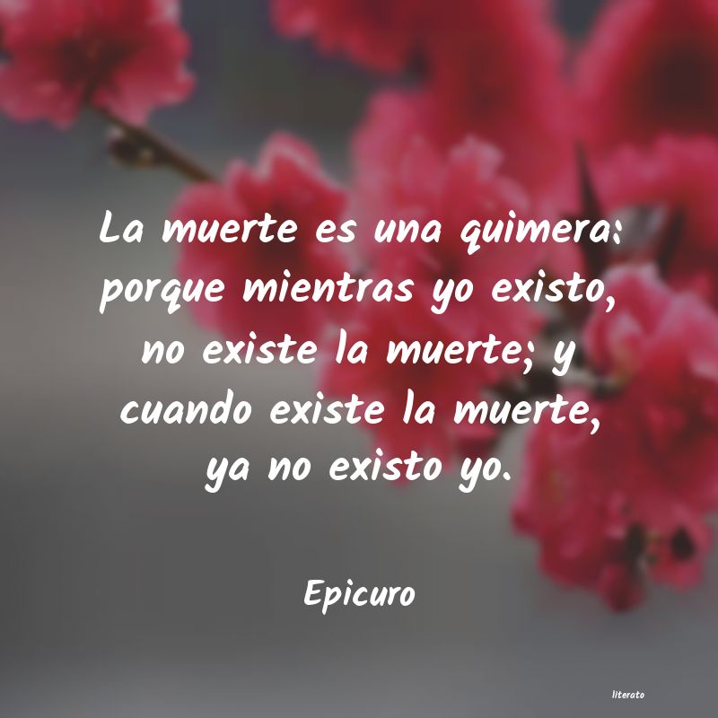 frases de Epicuro