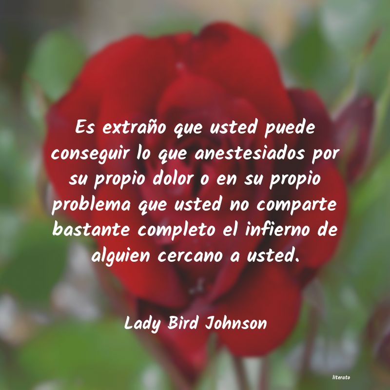 Frases de Lady Bird Johnson