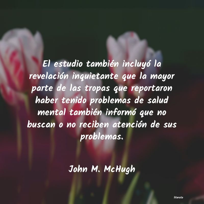 frases de John M. McHugh