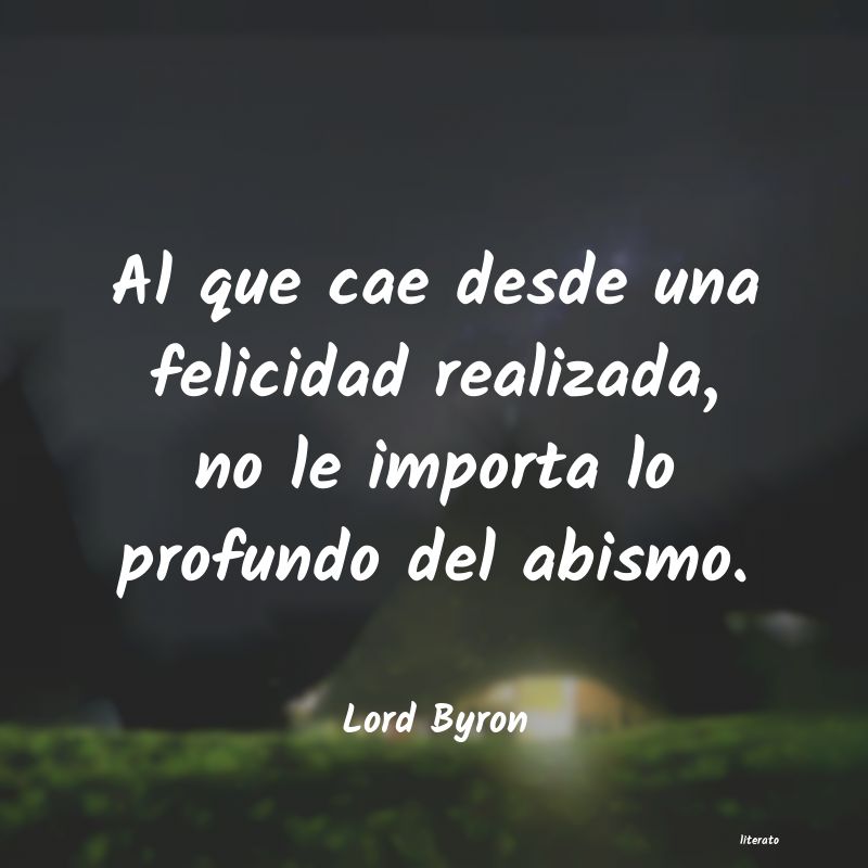 Frases de Lord Byron