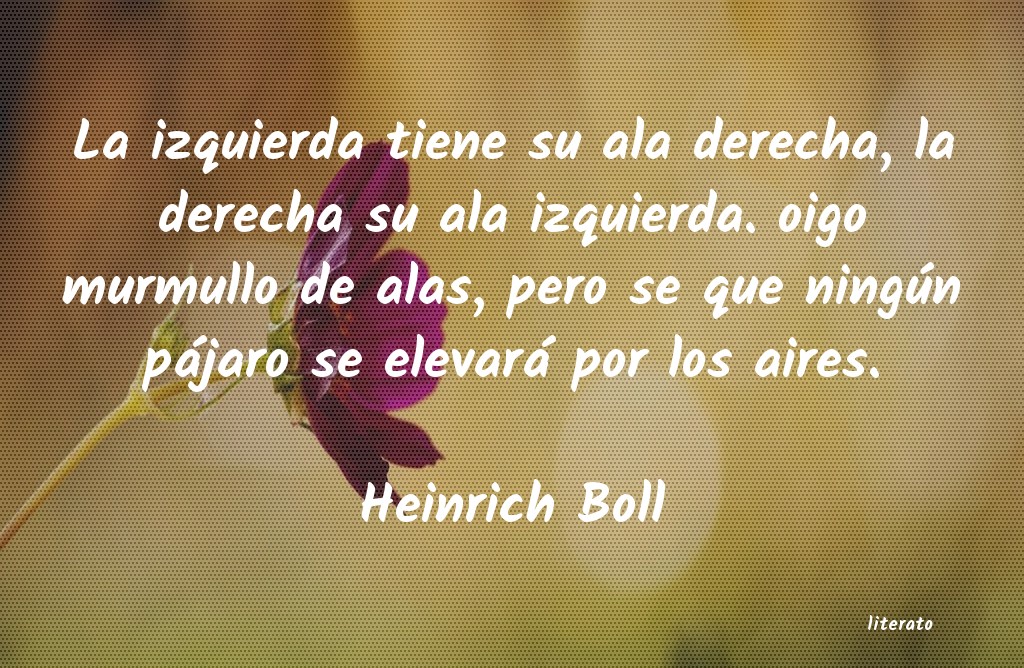 Frases de Heinrich Boll