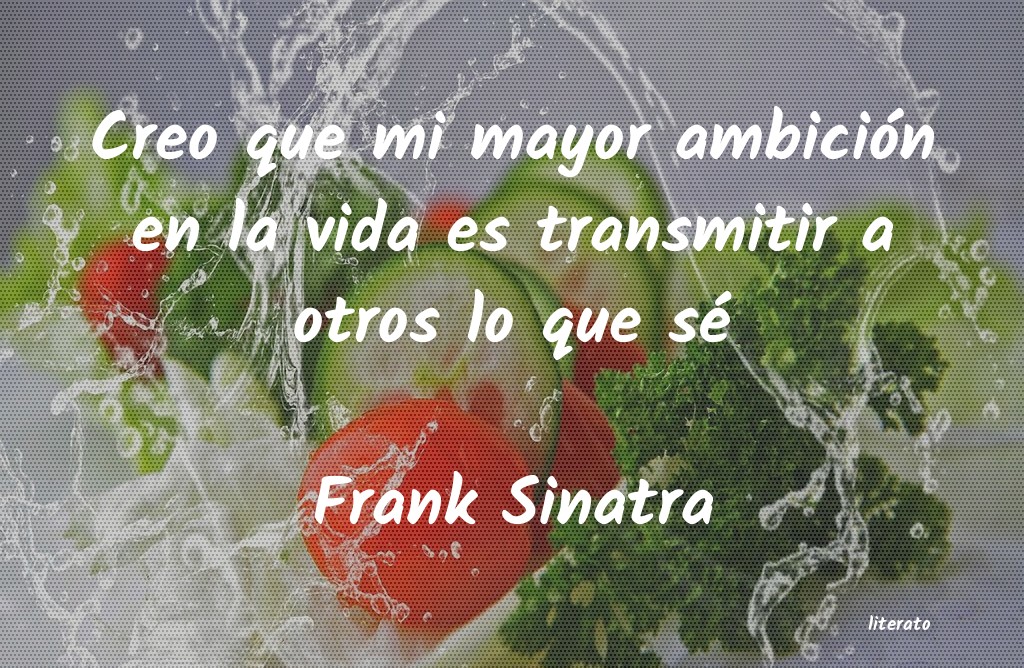 frases de Frank Sinatra