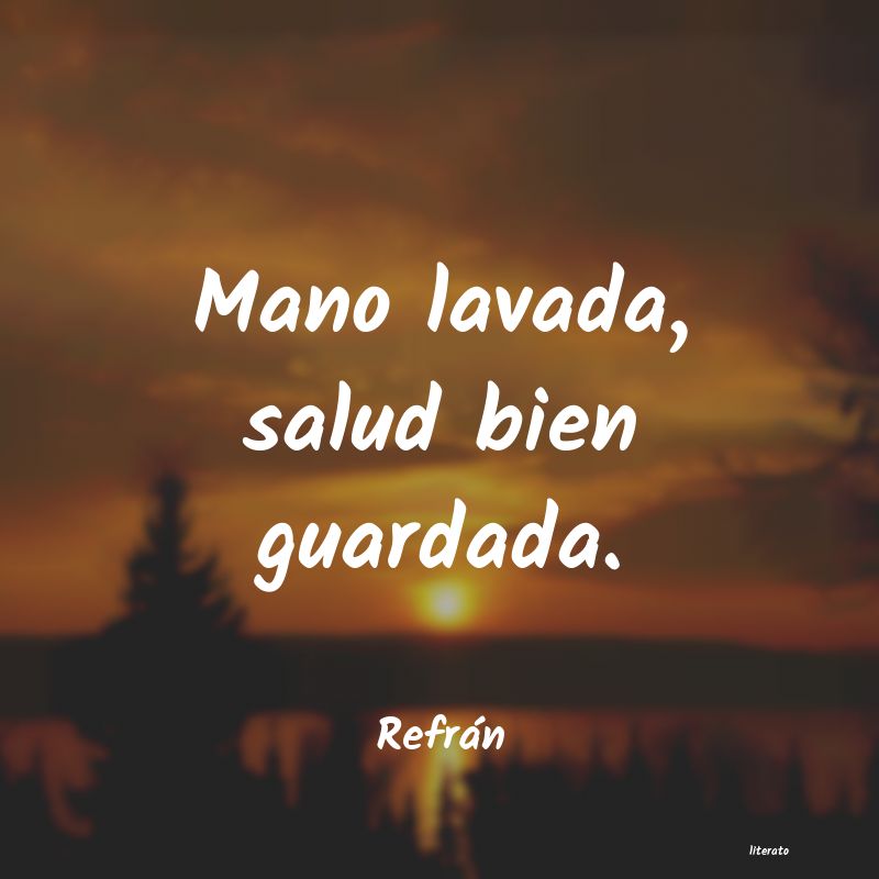 Frases de Refrán