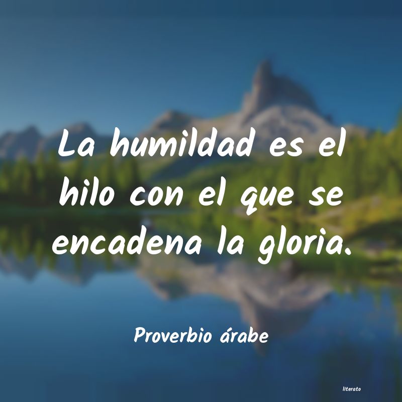 Frases de Proverbio árabe