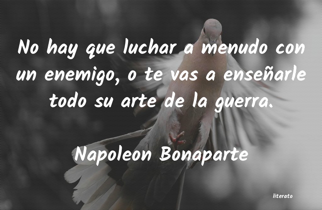 frases de Napoleon Bonaparte