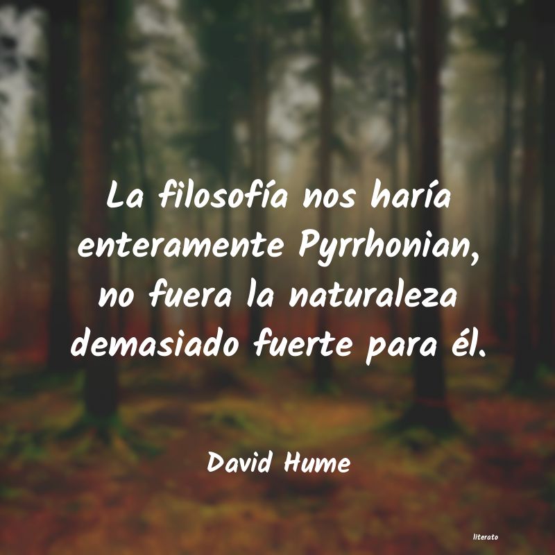 Frases de David Hume