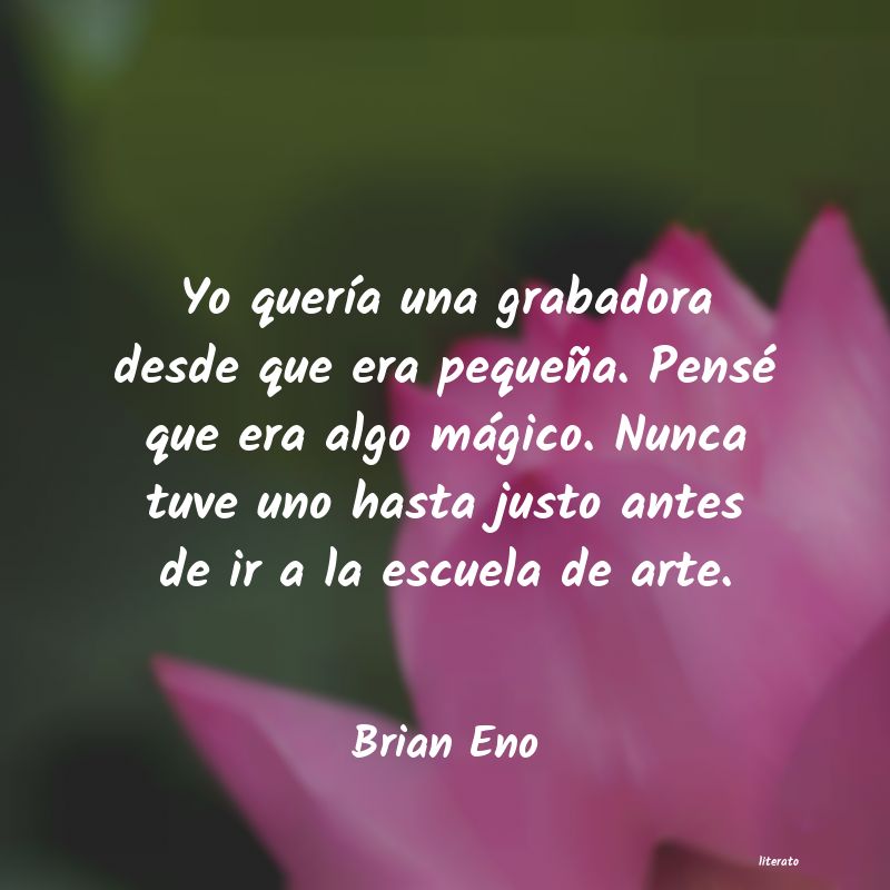 frases de Brian Eno