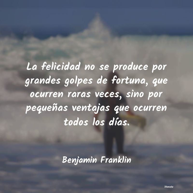 frases de Benjamin Franklin