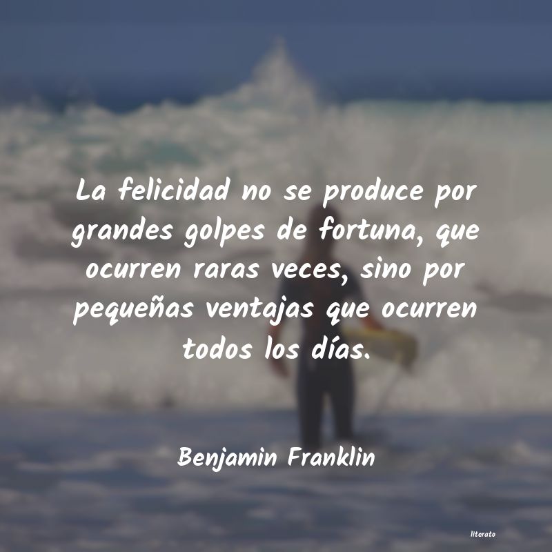 Frases de Benjamin Franklin