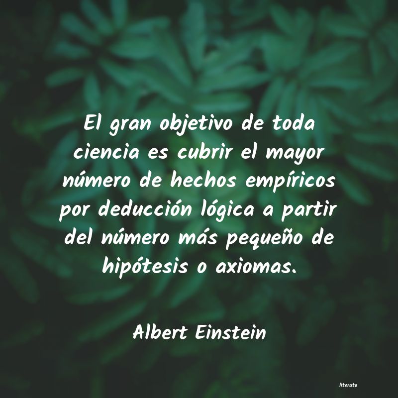 <ol class='breadcrumb' itemscope itemtype='http://schema.org/BreadcrumbList'>
<li itemprop='itemListElement'><a href='/autores/'>Autores</a></li>
<li itemprop='itemListElement'><a href='/autor/albert_einstein/'>Albert Einstein</a></li>
</ol>