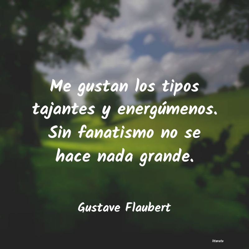 Frases de Gustave Flaubert