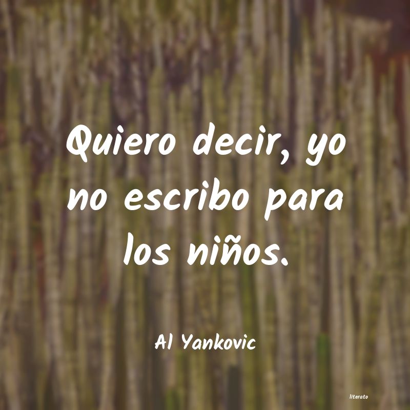 frases de Al Yankovic