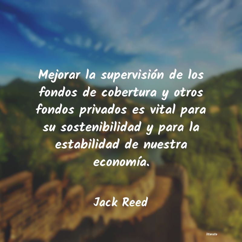 Frases de Jack Reed