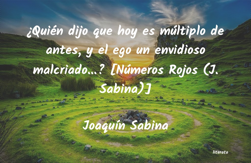 frases de JoaquÃÂn Sabina
