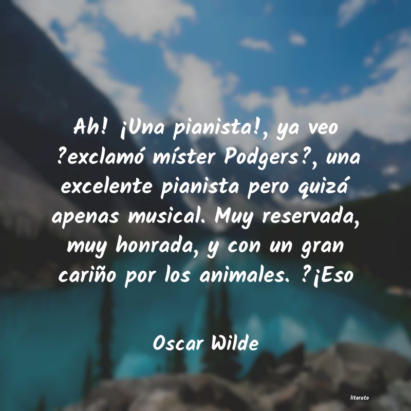 frases de Oscar Wilde