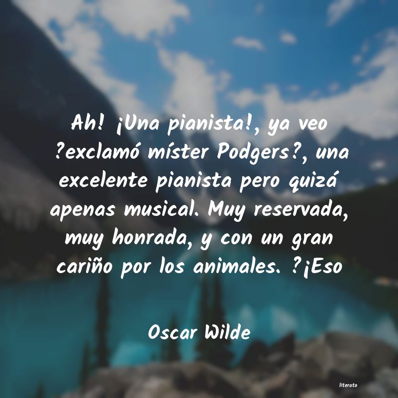 Frases de Oscar Wilde