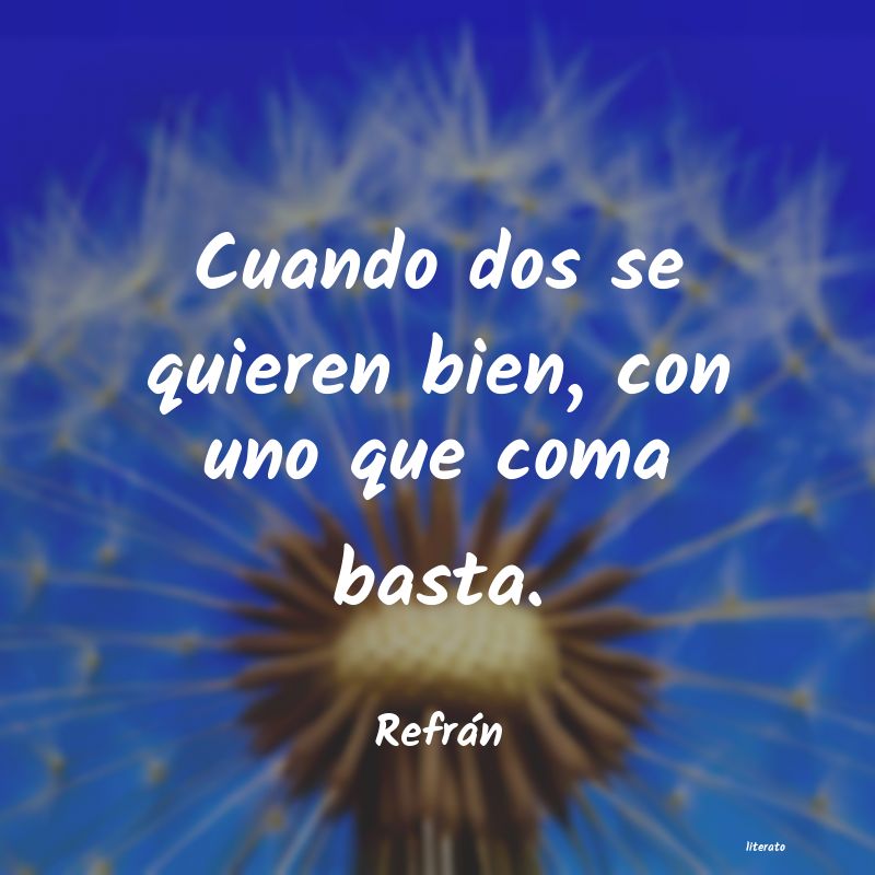 frases de Refrán