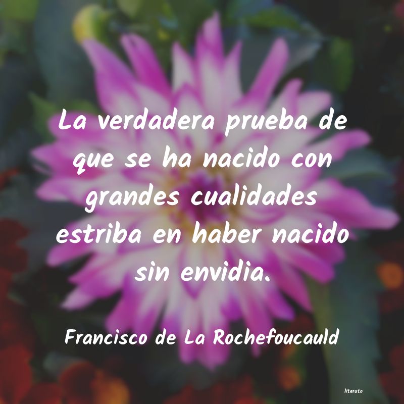 Frases de Francisco de La Rochefoucauld