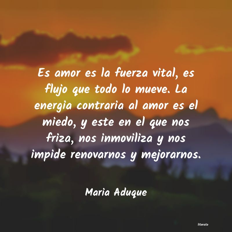 frases de Maria Aduque