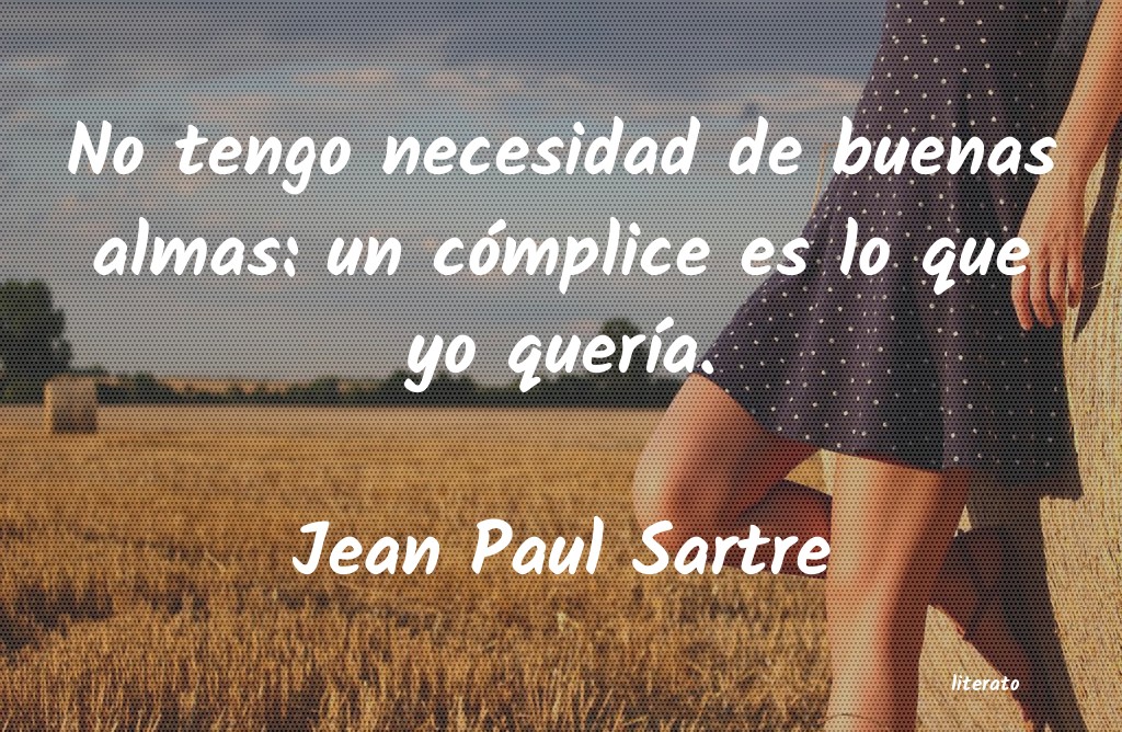 frases de Jean Paul Sartre