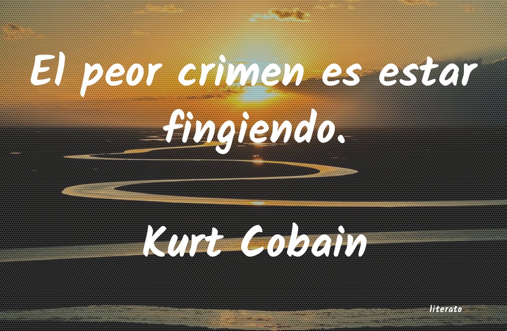 frases de Kurt Cobain