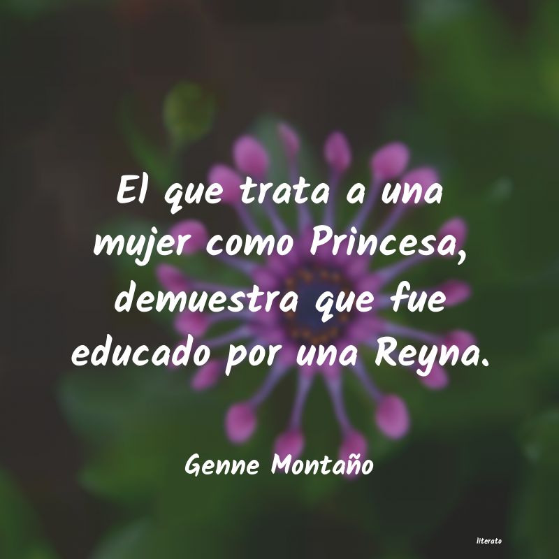 frases de Genne Montaño