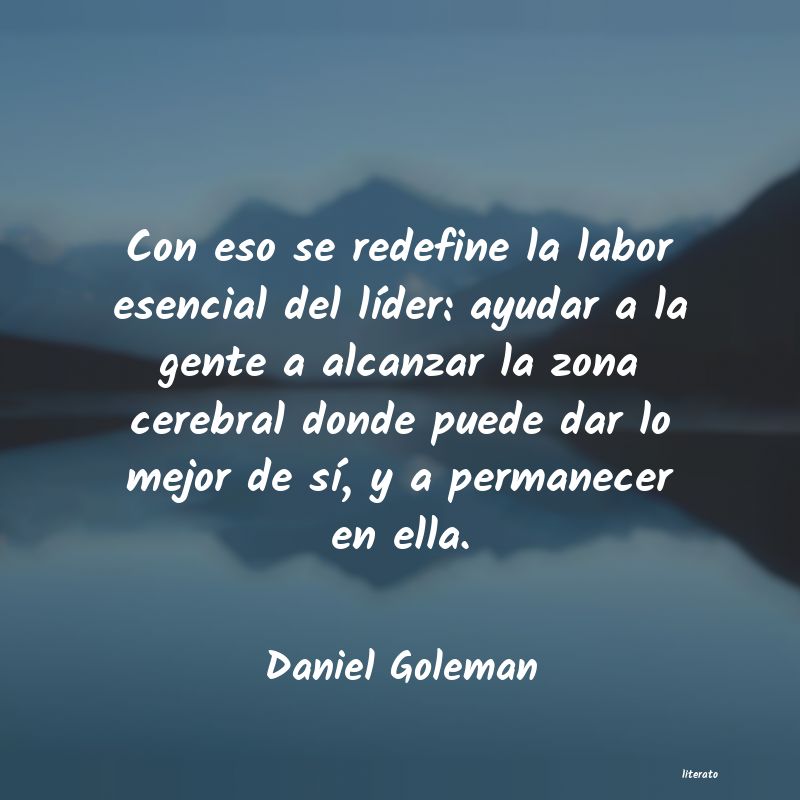 Frases de Daniel Goleman