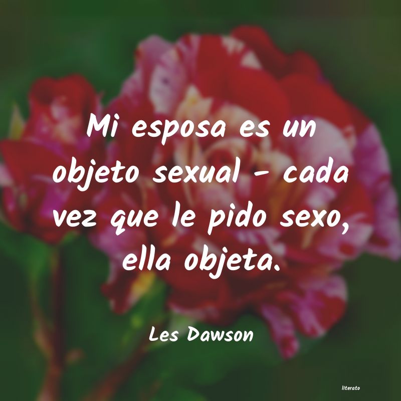 frases de Les Dawson