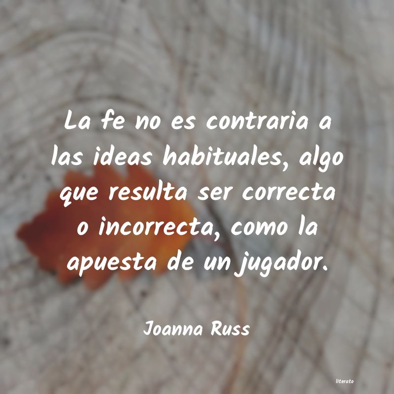 frases de Joanna Russ