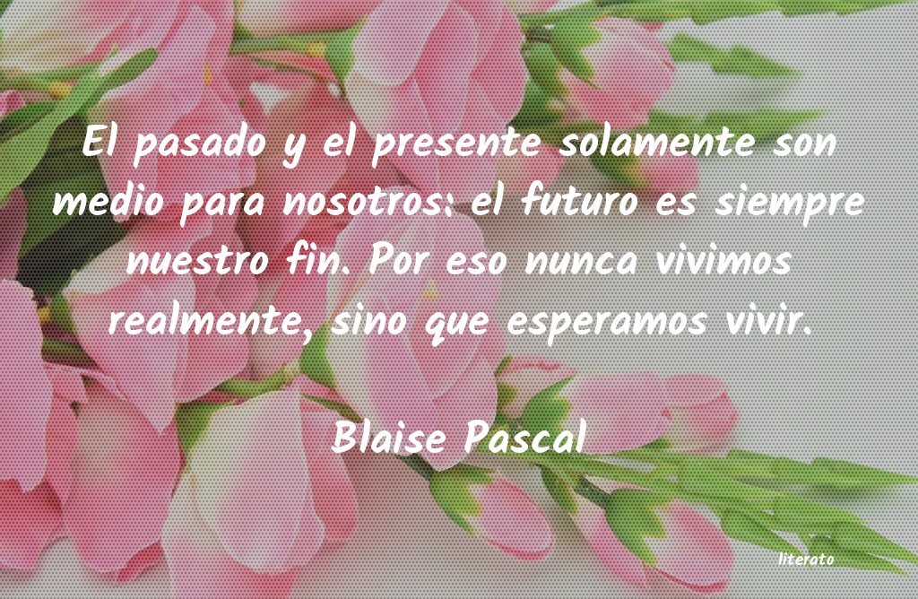 Frases de Blaise Pascal