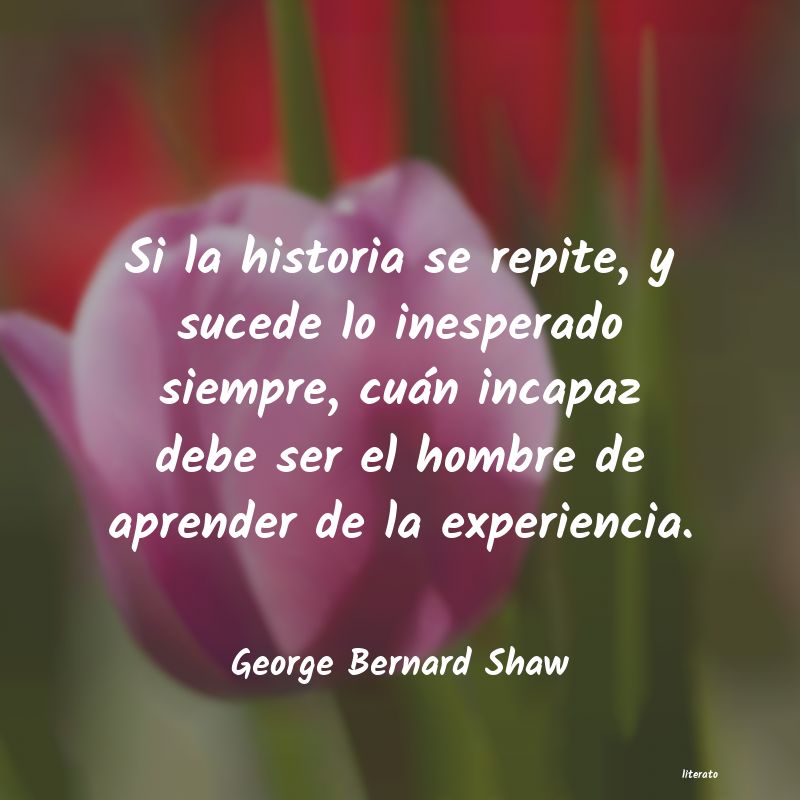 frases de George Bernard Shaw