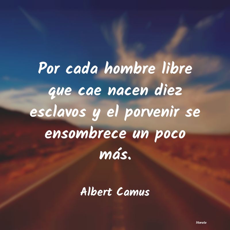 Frases de Albert Camus