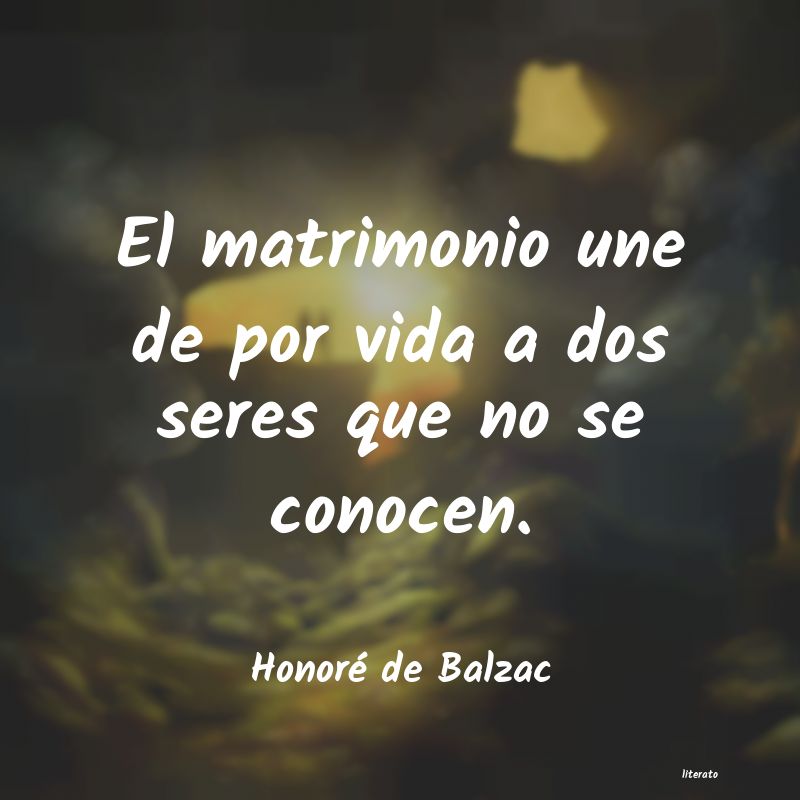 Frases de Honoré de Balzac