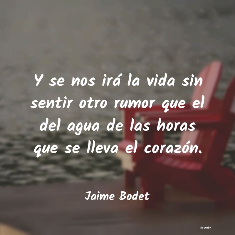 frases de Jaime Bodet
