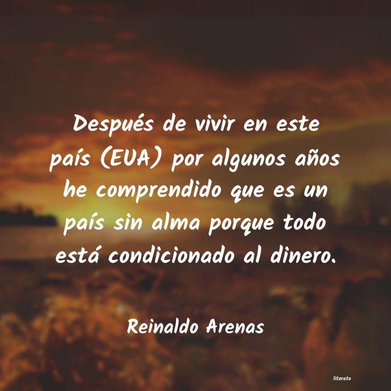 Frases de Reinaldo Arenas