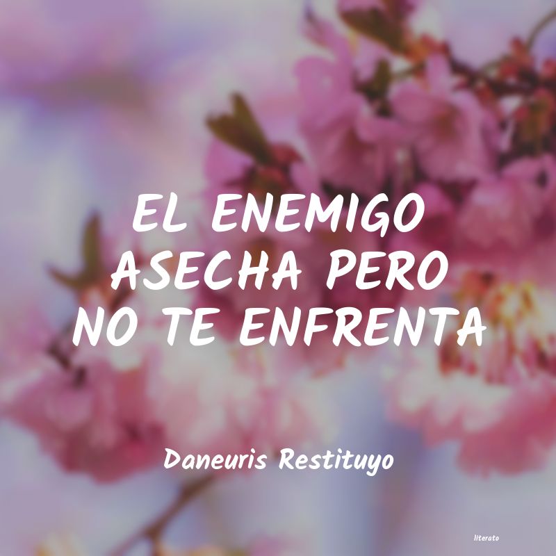 frases de Daneuris Restituyo
