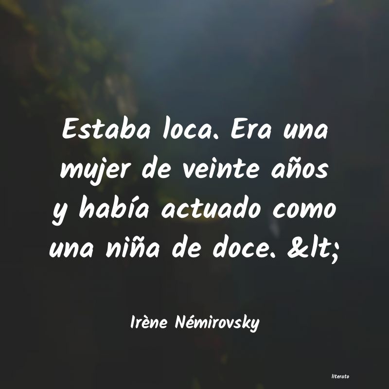 frases de Irène Némirovsky