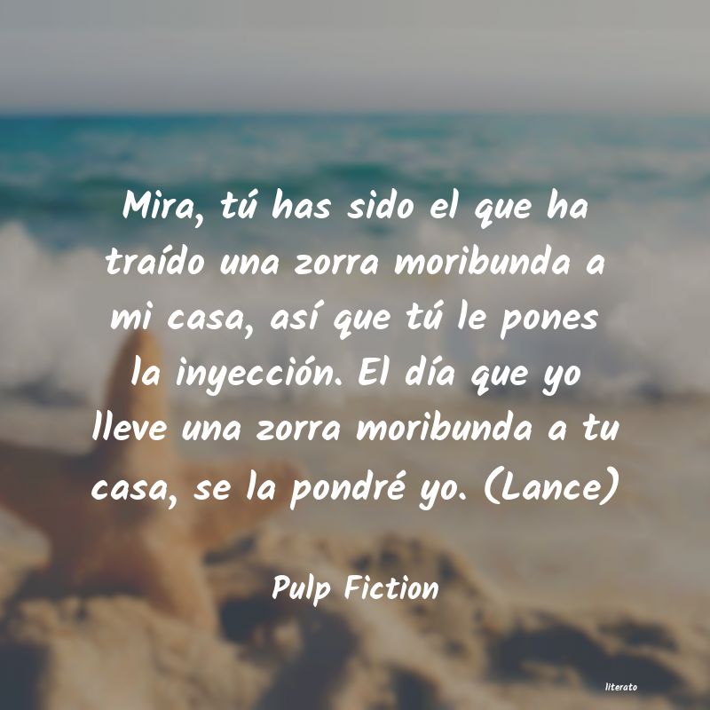 frases de Pulp Fiction