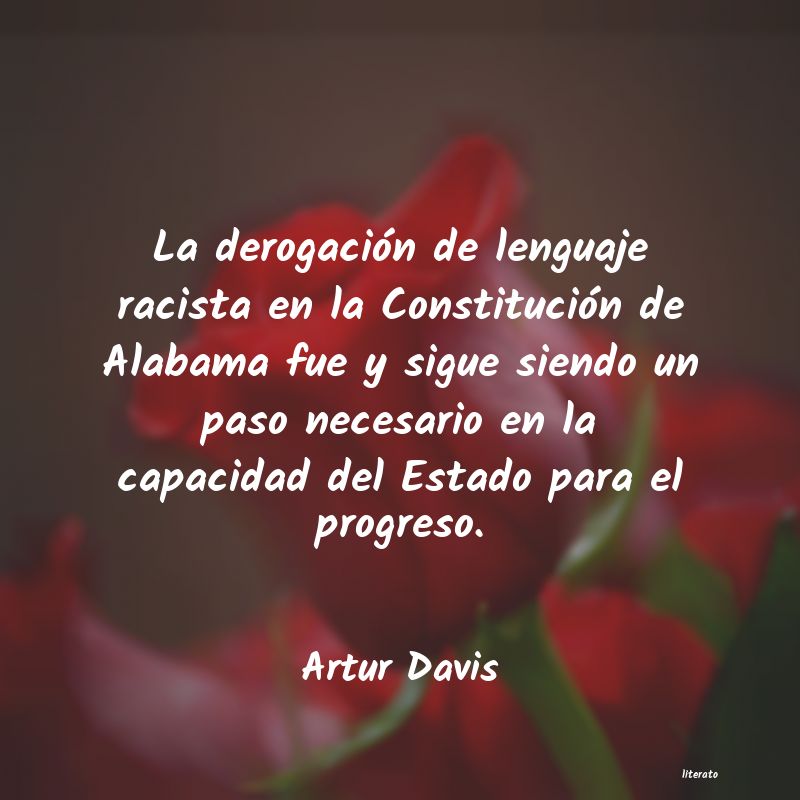 Frases de Artur Davis