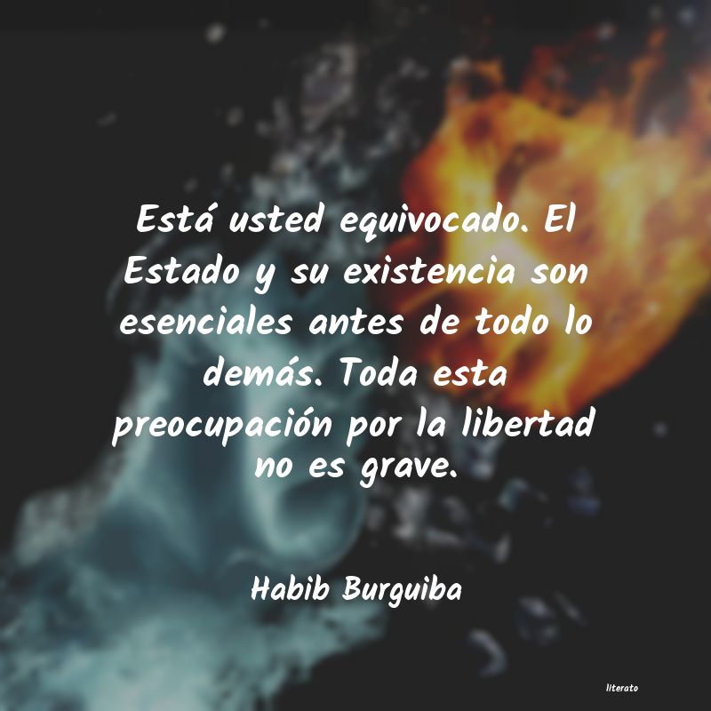 Frases de Habib Burguiba