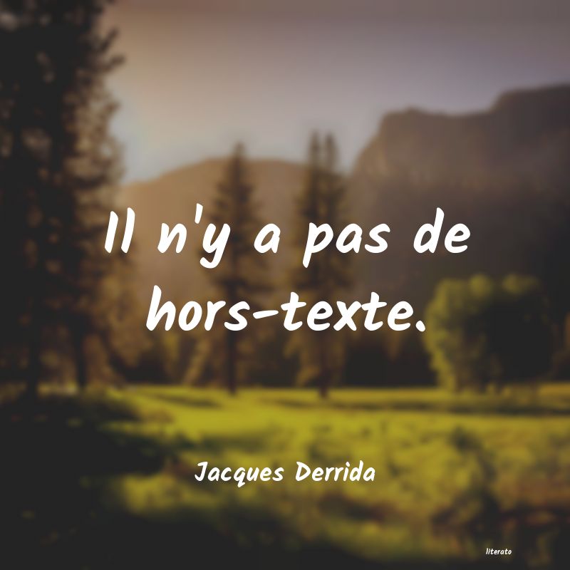 Frases de Jacques Derrida