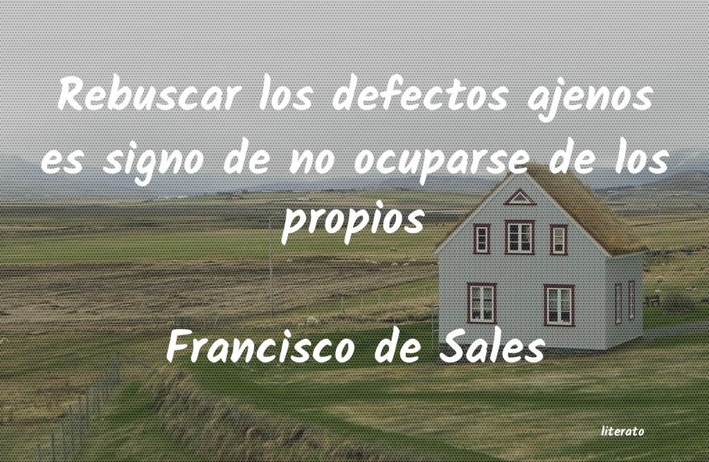 Frases de Francisco de Sales