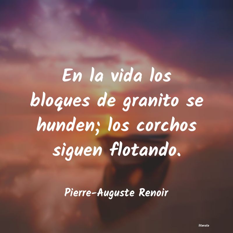 frases de Pierre-Auguste Renoir