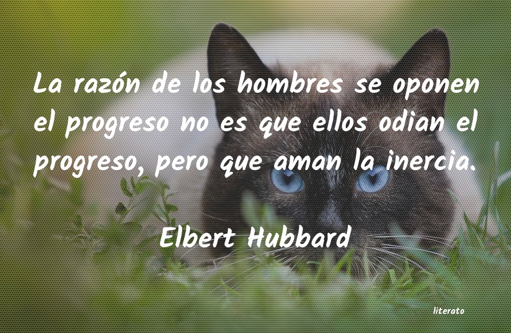 frases de Elbert Hubbard