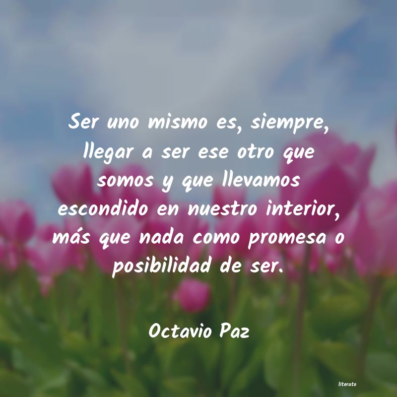 frases de Octavio Paz