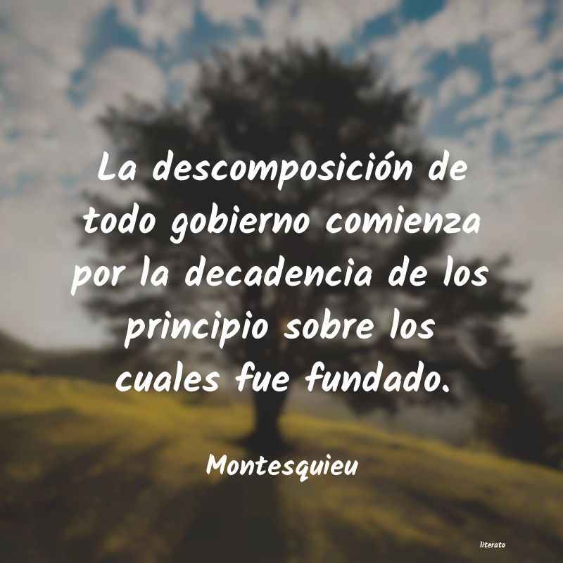 frases de Montesquieu