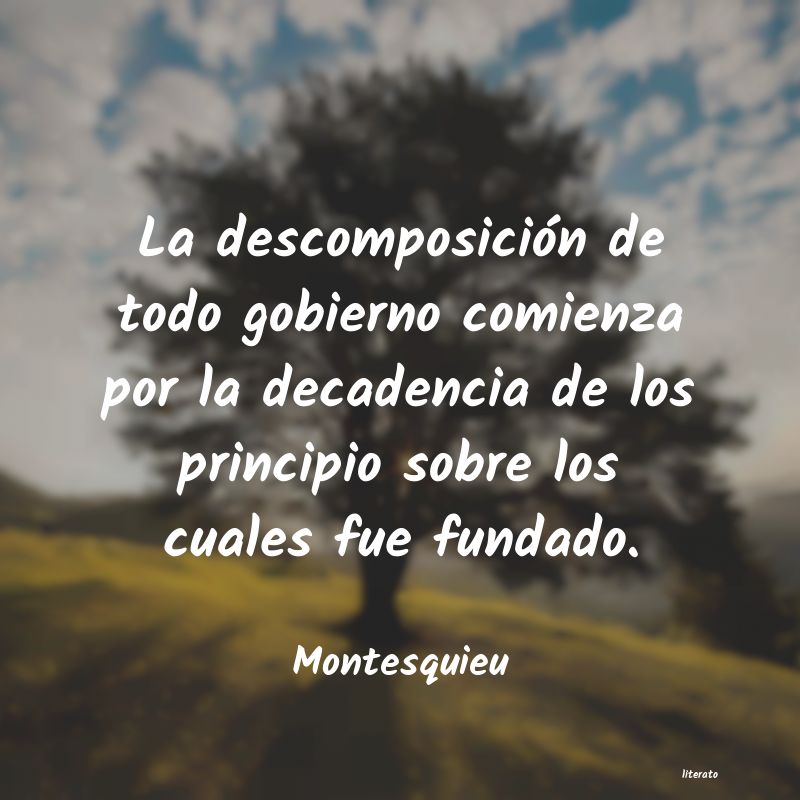 Frases de Montesquieu